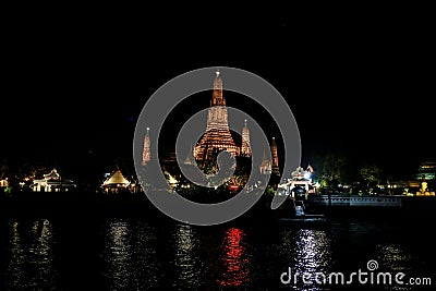 Wat Arun Rajwararam Stock Photo