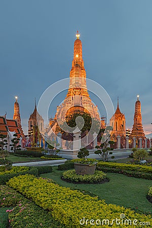 Wat Arun Ratchawararam Ratchawaramahawihan Stock Photo