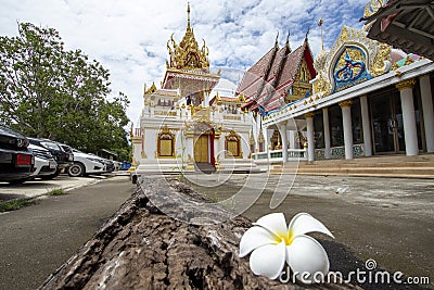 Bangkadi Temple in Pathum Thani Province in Thailand Editorial Stock Photo