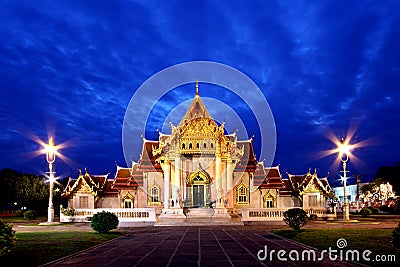 Wat Benchamabophit Stock Photo