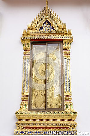 Wat Benchamabophit in Bangkok, Thailand Stock Photo