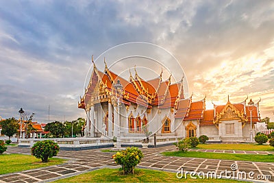 Wat Benchamabophit Stock Photo