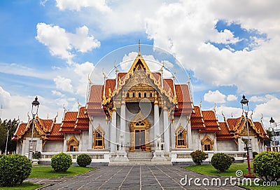 Wat Benchamabophit, Stock Photo