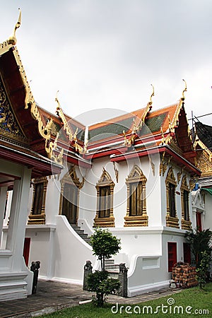 Wat Benchamabophit temple Stock Photo