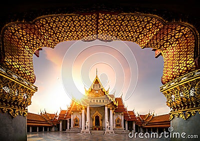 Wat Benchamabophit Stock Photo