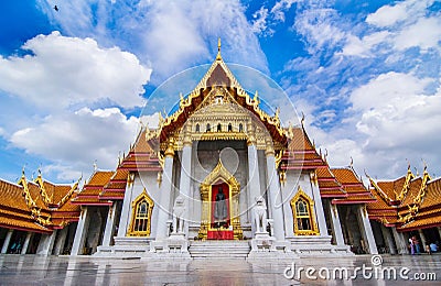 Wat Benjamaborphit Stock Photo