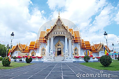 Wat Benjamaborphit, temple in Bangkok, Thailand Stock Photo