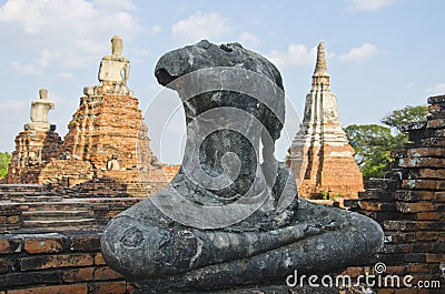 Wat Chaiwatthanaram, Ayutthaya, Thailand Stock Photo