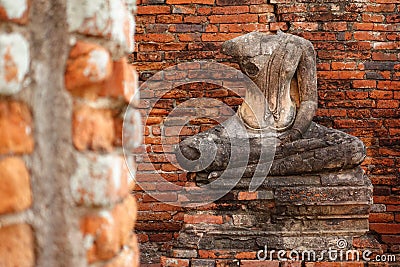 Wat Chaiwatthanaram temple in Ayuthaya Stock Photo