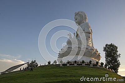 Wat Hyuaplakang in Chiang rai Editorial Stock Photo