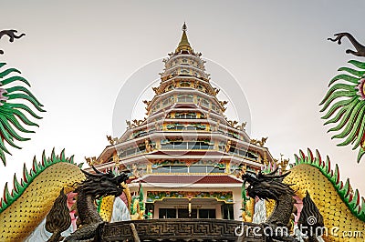 Wat Hyuaplakang, Chiang Rai, Thailand Stock Photo