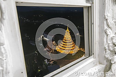 Wat Hyuaplakang in Chiang rai Stock Photo