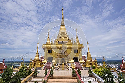 Wat Khiri Wong Temple,Thailand Editorial Stock Photo