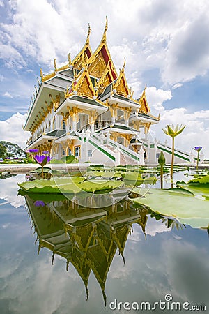 Wat Khun Inthapramun Stock Photo