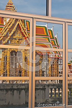 Wat Lahan Stock Photo