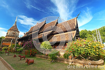 Wat Lokmolee Stock Photo