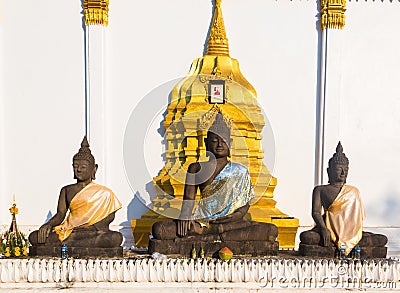 Wat Luang Pakse in Laos Stock Photo