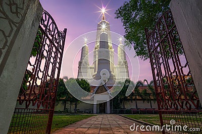 Wat Mahathat Worawihan Stock Photo