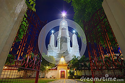 Wat Mahathat Worawihan Stock Photo