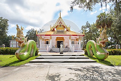 Wat Mongkolrata Buddhist Thai Temple Stock Photo