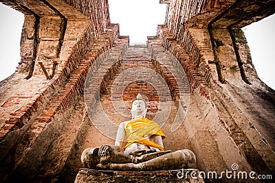 Wat Nakhon Luang Tample Stock Photo