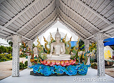 Wat Nong Chap Tao, turtle and dragon temple in Pattaya, Chonburi, Thailand Editorial Stock Photo