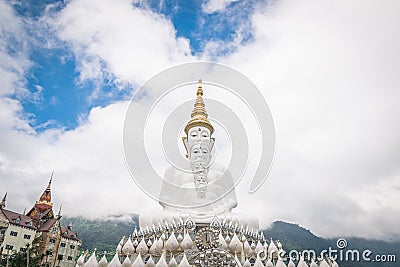 Wat Phra Dhat Phasornkaew Stock Photo