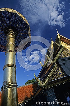 Wat Phra That Doi Suthep Stock Photo