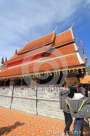 Chinese, architecture, historic, site, landmark, sky, roof, wat, temple, building, place, of, worship, pagoda, shrine, outdoor, st Editorial Stock Photo