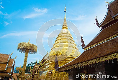 Wat phra That Doi Suthep,Temple Province-2.NEF Stock Photo