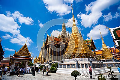 Wat Phra Kaew Editorial Stock Photo