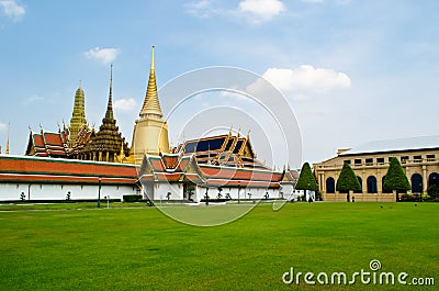 Wat Phra Kaew Stock Photo