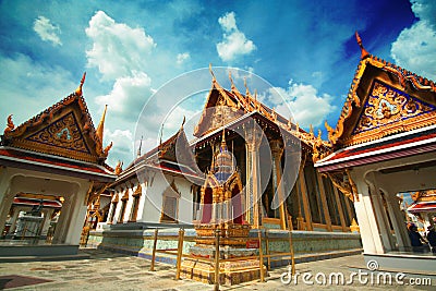 Wat phra kaew Stock Photo