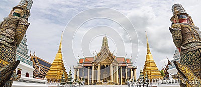 Wat Phra Kaew, Thailand - June 08, 2020 :-officially known as Wat Phra Sri Rattana Satsadaram Editorial Stock Photo