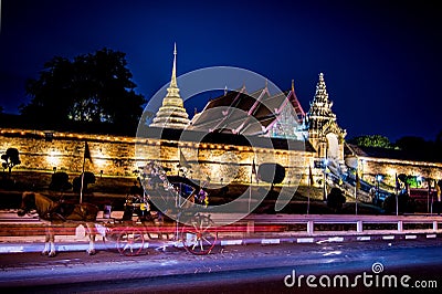 Wat Phra That Lampang Luang Stock Photo