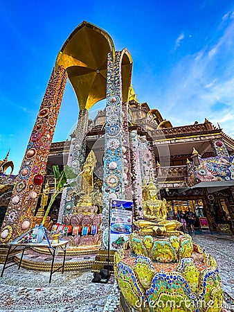 Wat Phra That Pha Sorn Kaew temple in Phetchabun, Thailand Editorial Stock Photo