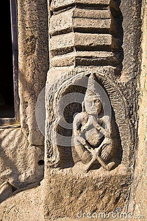 Wat Phra Prang Sam Yot Stock Photo