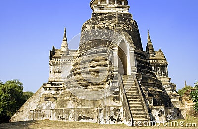 Wat Phra Si Sanphet Stock Photo