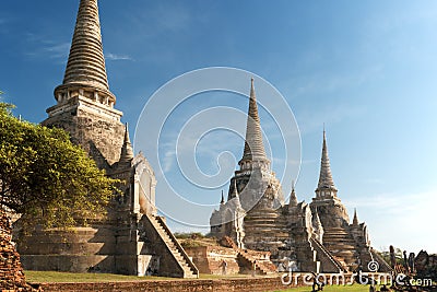Wat Phra Sri Sanphet Temple, Ayutthaya Stock Photo