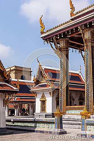 Wat phrakaew Stock Photo