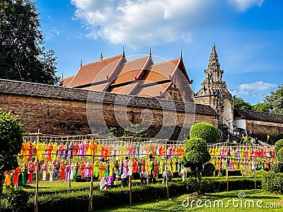 Wat Phrathat Lampang Luang in Lampang, Thailand Stock Photo