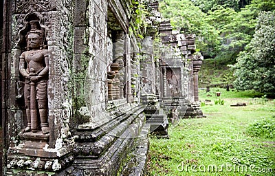 Wat Phu Stock Photo