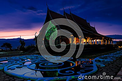 Wat Phu Praw, temple in Ubonratchathani province, Thailand Stock Photo