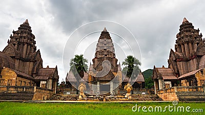 Wat Pong Nam Ron Stock Photo