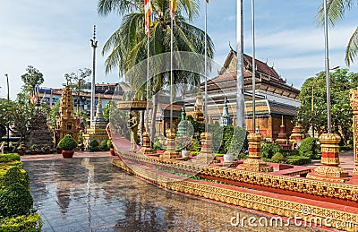 Wat Preah Ang, Siem Reap, Cambodia Stock Photo