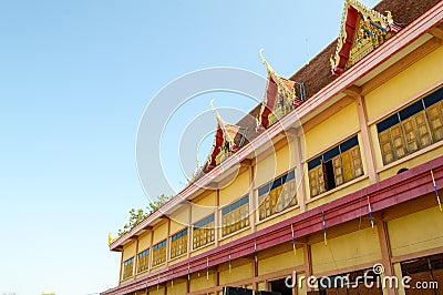 Wat preng in Samut prakarn Thailand Stock Photo