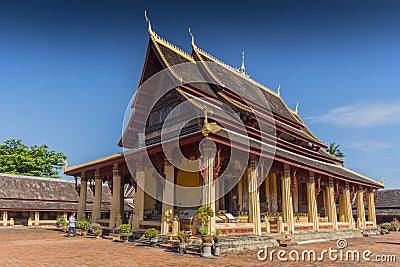 Wat Si Saket, Vientiane, Laos, Indochina, Southeast Asia, Asia Stock Photo