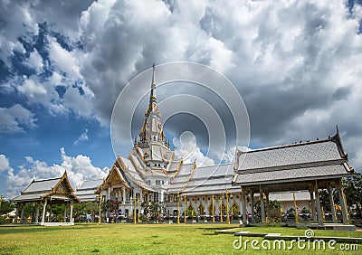 Wat Sothon Wararam Stock Photo