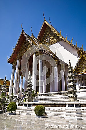 Wat Suthat Stock Photo