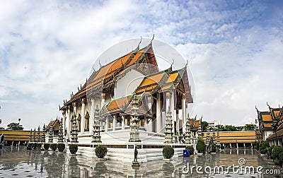 Wat Suthat Thepphawararam Ratchaworamahawihan Stock Photo